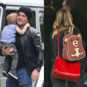 Hilary Duff, Luca Comrie, Mike Comrie Hilary Duff, Luca Comrie, Mike Comrie